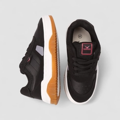 Tênis Casual Infantil Vertus Detalhe Mesh Preto
