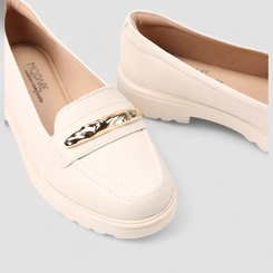 Mocassim Feminino Modare Off White