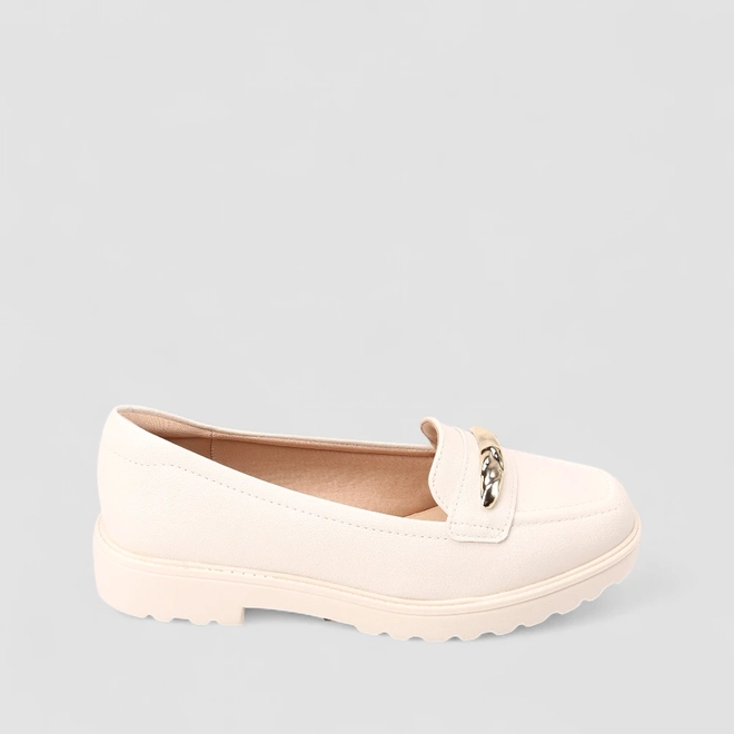Mocassim Feminino Modare Off White