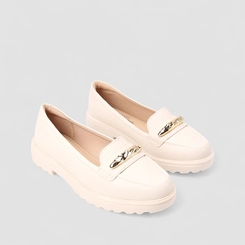 Mocassim Feminino Modare Off White