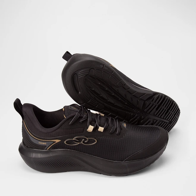 Tênis Esportivo Masculino Olympikus Cosmo Original Preto