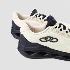 Tênis Esportivo Masculino Olympikus Elevado Original Off White & Marinho