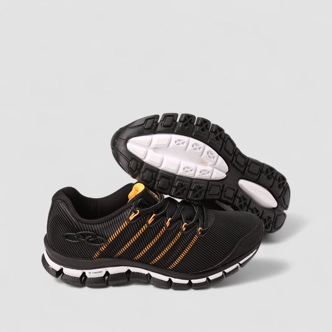 Tênis Esportivo Masculino Olympikus Dynamic Original Preto & Laranja