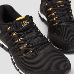 Tênis Esportivo Masculino Olympikus Dynamic Original Preto & Laranja