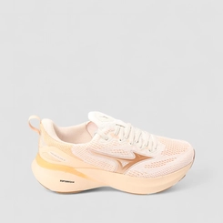 Tênis Esportivo Feminino Mizuno Glow 3 Original Laranja