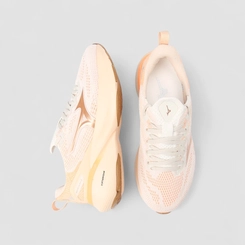 Tênis Esportivo Feminino Mizuno Glow 3 Original Laranja