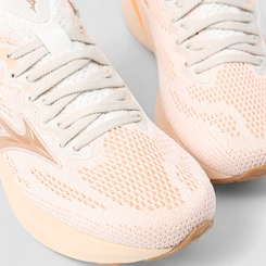 Tênis Esportivo Feminino Mizuno Glow 3 Original Laranja