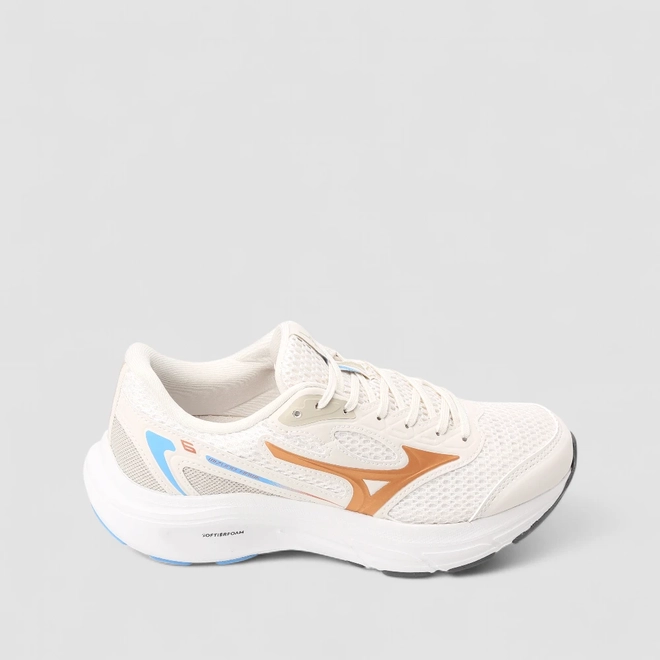 Tênis Esportivo Feminino Mizuno Hawk 6 Original Corrida Branco