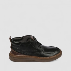 Bota Masculina Democrata Original Couro Preto