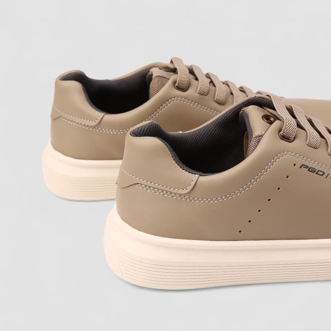 Tênis Casual Pegada Original Caqui