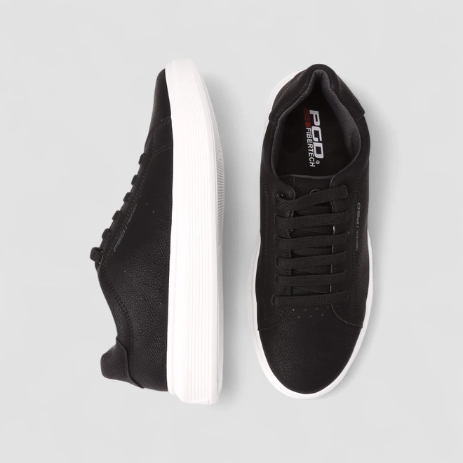 Tênis Casual Masculino Pegada Original Preto
