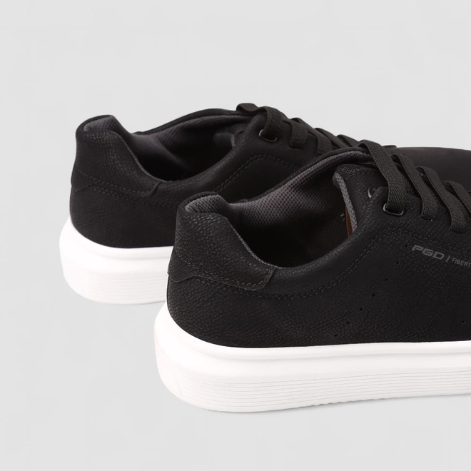 Tênis Casual Masculino Pegada Original Preto