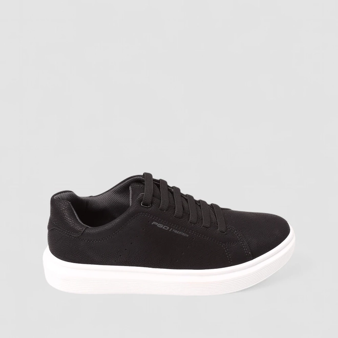 Tênis Casual Masculino Pegada Original Preto