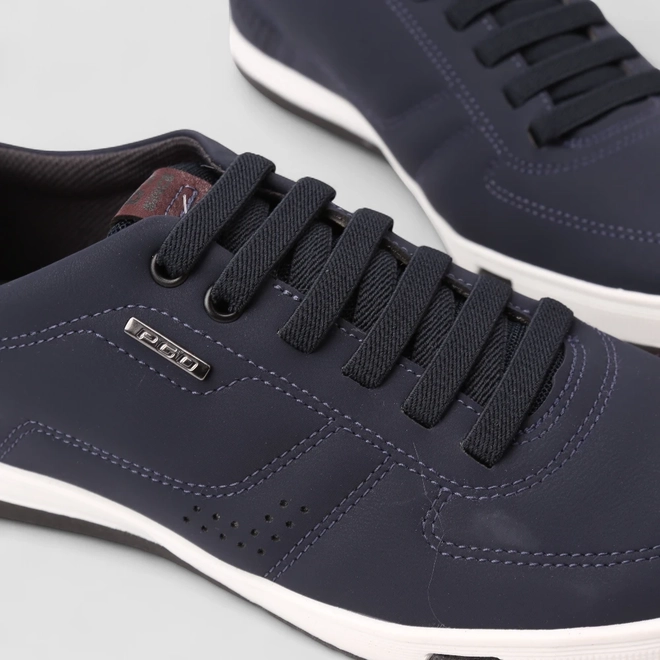 Sapatênis Masculino Pegada Pgd Original Metal Azul Marinho