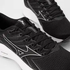 Tênis Esportivo Masculino Mizuno Jet 8 Corrida Original Preto & Prata