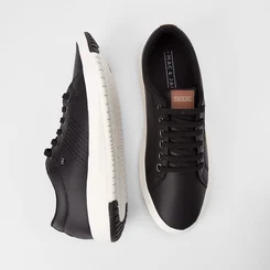 Tênis Casual Masculino Mac & Jac Elástico Preto