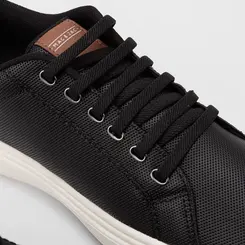 Tênis Casual Masculino Mac & Jac Elástico Preto