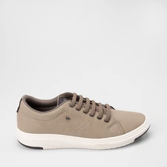 Tênis Casual Masculino Mac & Jac Elástico Bege