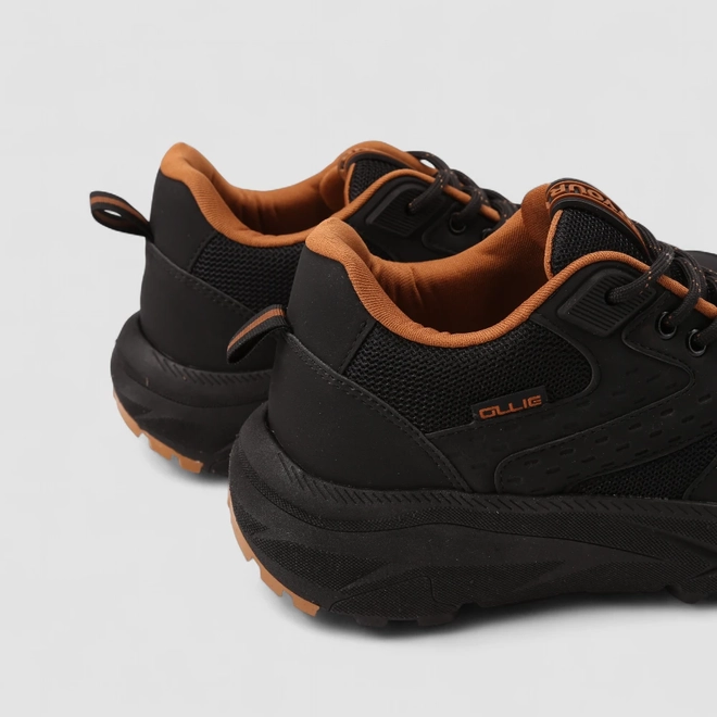 Tênis Casual Masculino Ollie Originals Preto & Marrom