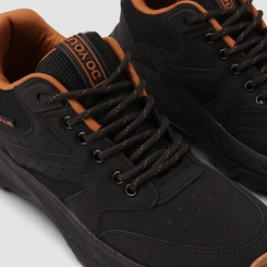 Tênis Casual Masculino Ollie Originals Preto & Marrom