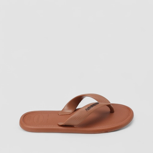 Chinelo Feminino Havaianas Original Puffed Marrom