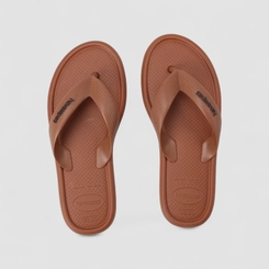 Chinelo Feminino Havaianas Original Puffed Marrom