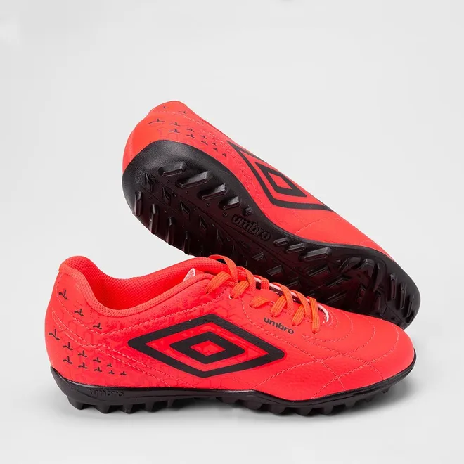 Chuteira Masculina Umbro Society Class Neo Coral