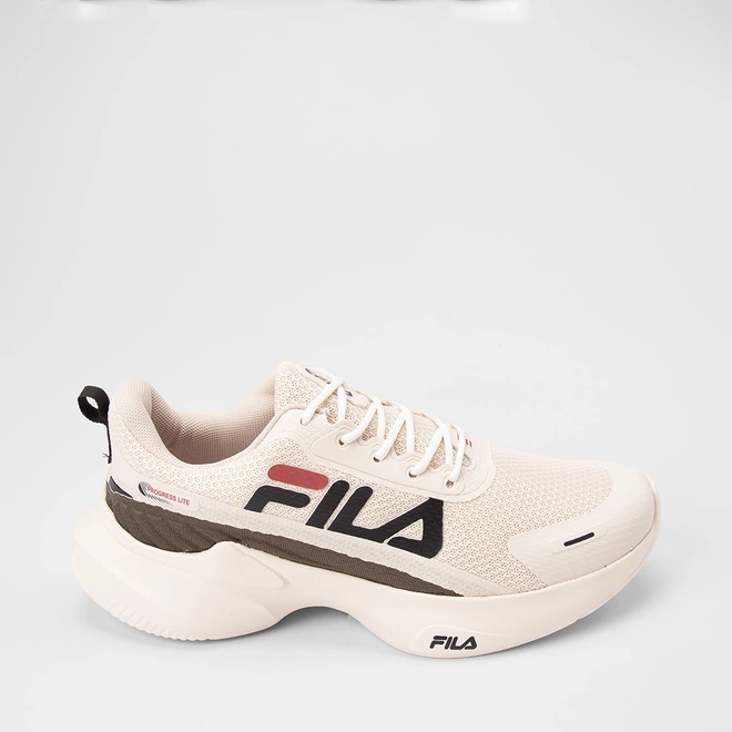 Tênis Esportivo Masculino Fila Progress Lite Original Bege