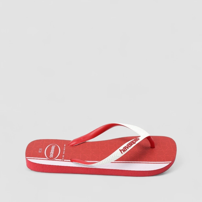 Chinelo Masculino Havaianas Original Estampado Vermelho