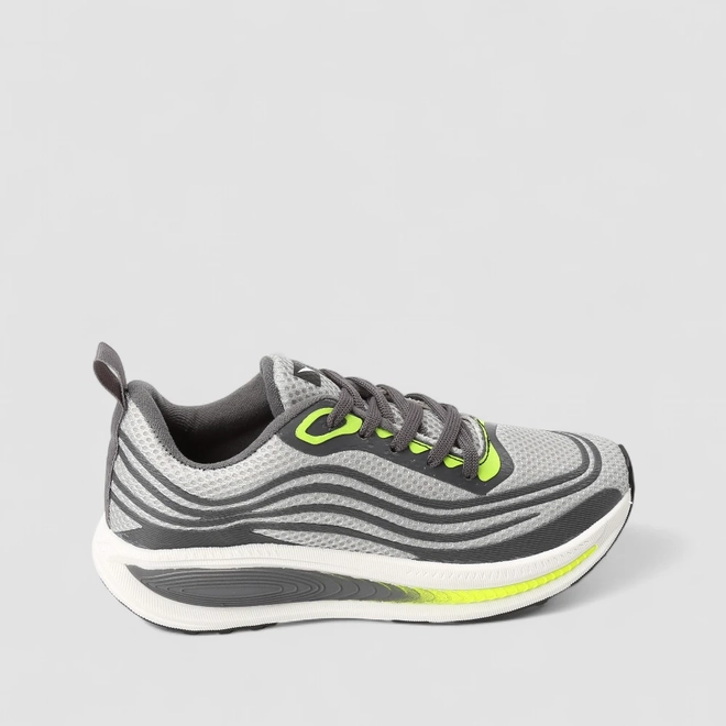 Tênis Esportivo Masculino Vertus Mesh Cinza