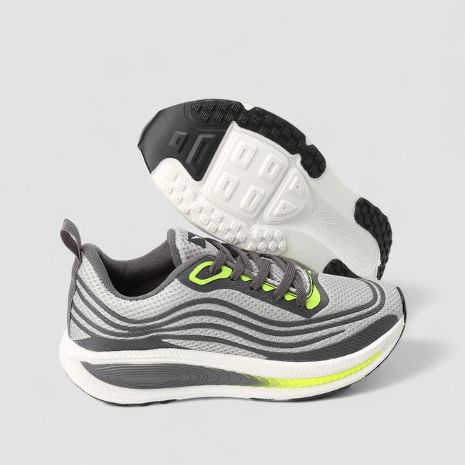 Tênis Esportivo Masculino Vertus Mesh Cinza