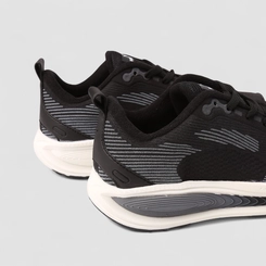Tênis Esportivo Masculino Vertus Mesh Preto & Branco