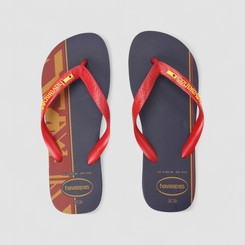 Chinelo Masculino Havaianas Original Nações Espanha Marinho & Vermelho