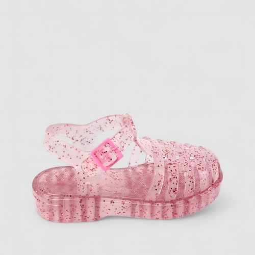 Sandália Aranha Infantil Gabrielinha Glitter Rosa