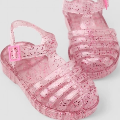 Sandália Aranha Infantil Gabrielinha Glitter Rosa