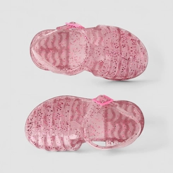 Sandália Aranha Infantil Gabrielinha Glitter Rosa