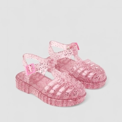 Sandália Aranha Infantil Gabrielinha Glitter Rosa