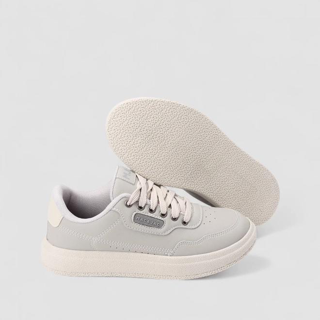 Tênis Casual Masculino Mac & Jac Cinza