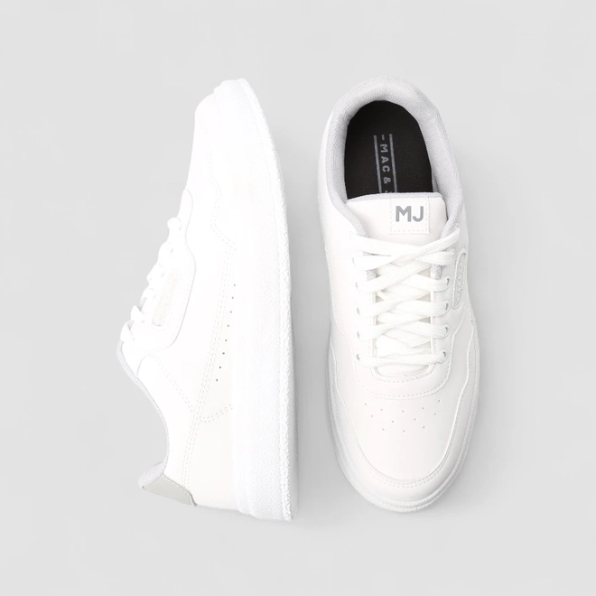 Tênis Casual Masculino Mac & Jac Branco