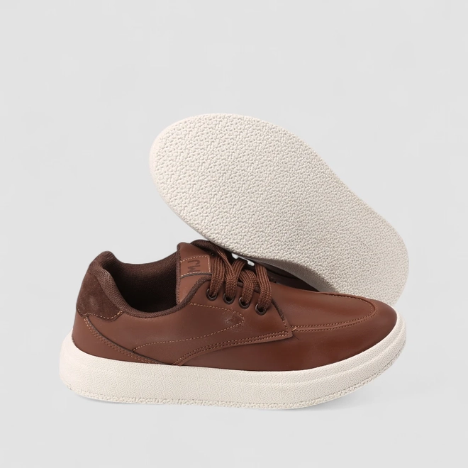 Sapato Casual Masculino Mac & Jac Marrom