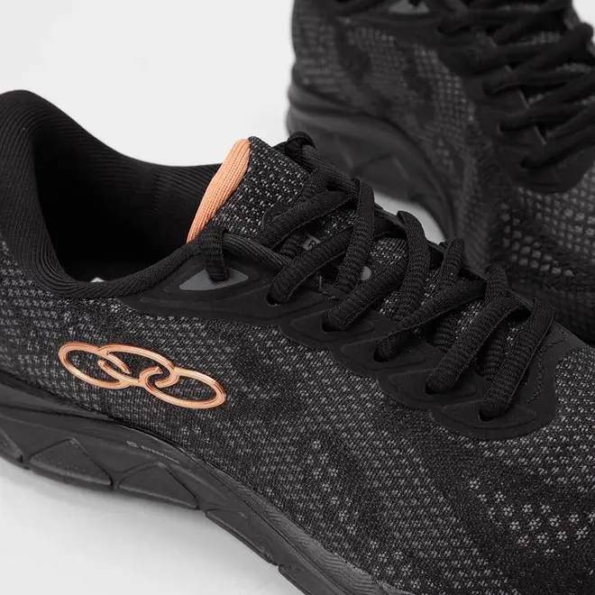 Tênis Esportivo Feminino Olympikus Citrus 2 Original Preto