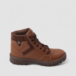 Bota Coturno Masculino Mac & Jac Marrom
