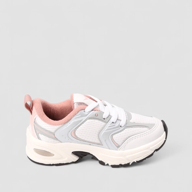 Tênis Casual Infantil Vertus Mesh Branco