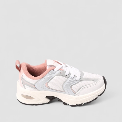 Tênis Casual Infantil Vertus Mesh Branco