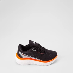 Tênis Esportivo Infantil Vertus Preto & Laranja