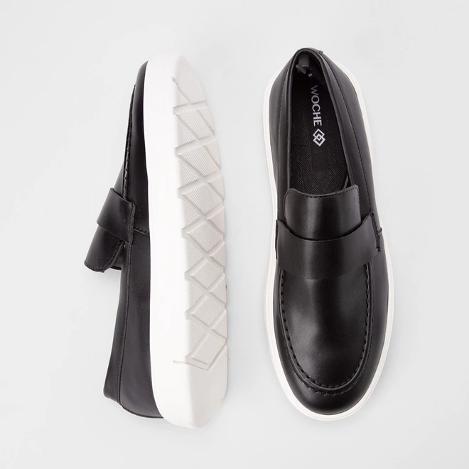 Mocassim Masculino Woche Preto