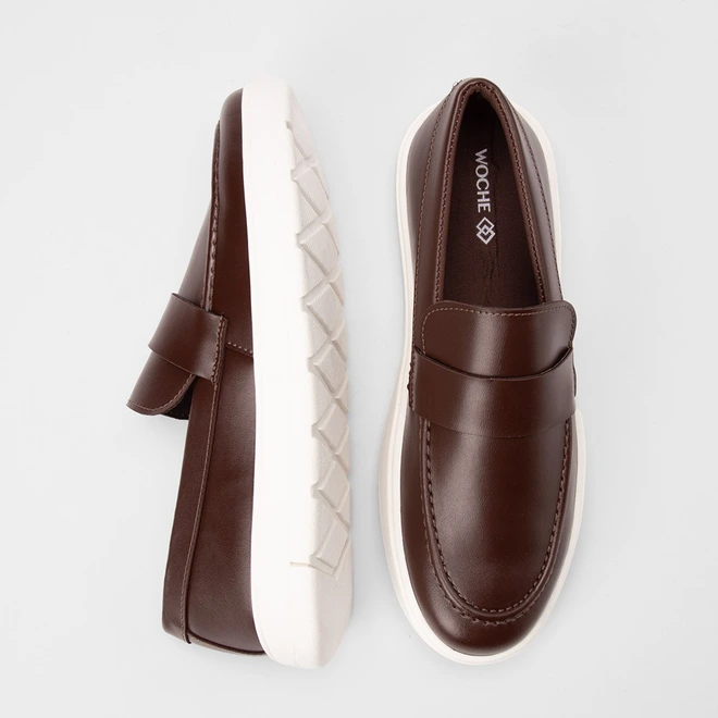 Mocassim Masculino Woche Marrom