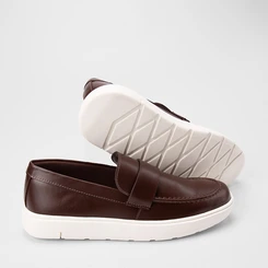 Mocassim Masculino Woche Marrom