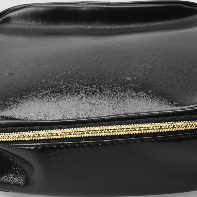 Necessaire Média Gabriela Dourado Preta