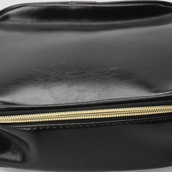 Necessaire Média Gabriela Dourado Preta